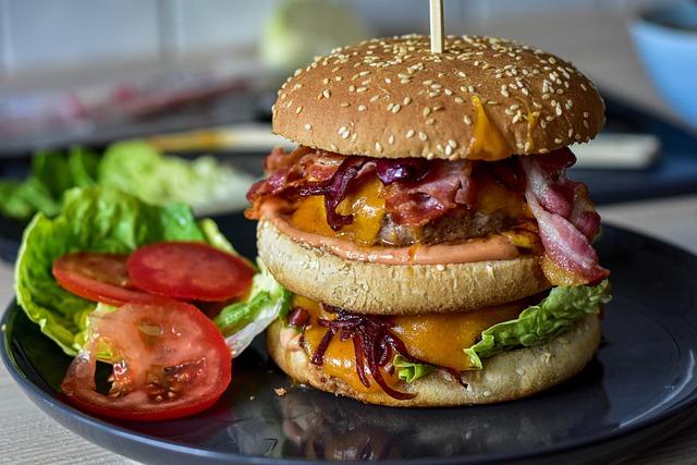 The Fried Onion Burger at Hamburger America