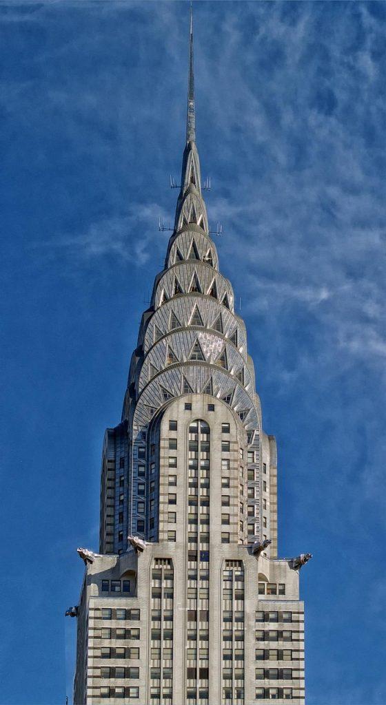 בניין קרייזלר (Chrysler Building) במידטאון איסט בניו יורק